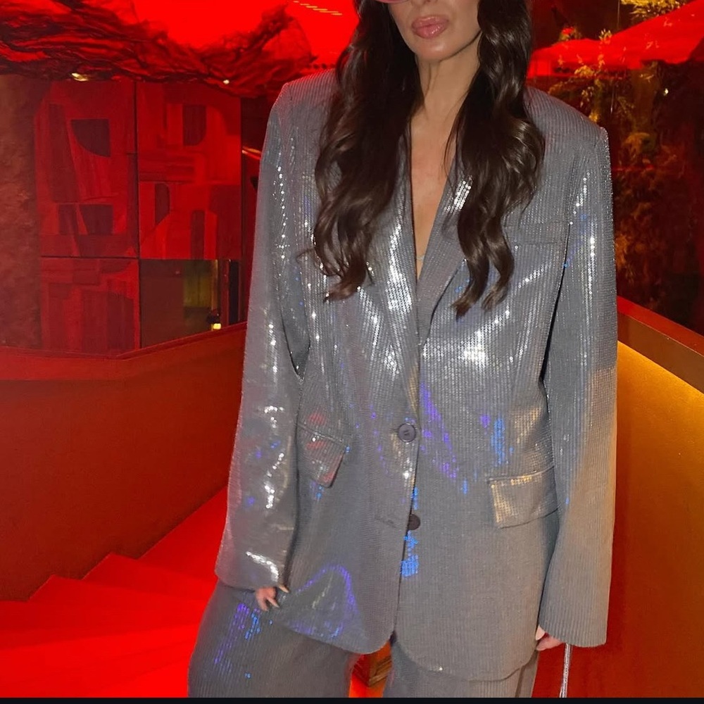 Sequin Blazer NWT